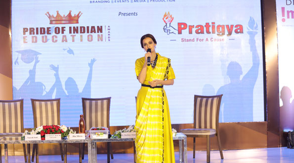 Brands Impact, Pride of Indian Education
Awards, PIE, Award, Opening, Da mirza, Pratigya, Pratigya Stand For A Cause