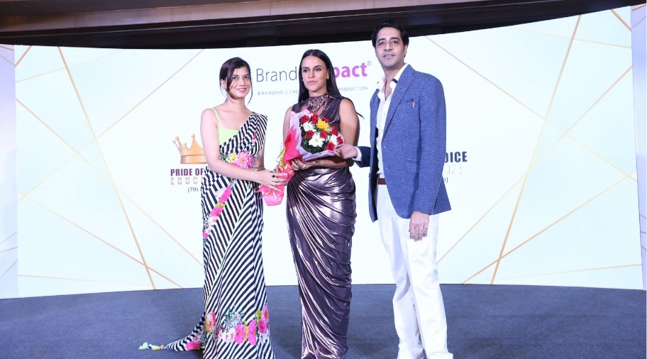 Brands Impact, Pride of Indian Education Awards, PIE, Award, Neha Dhupia Pic 3