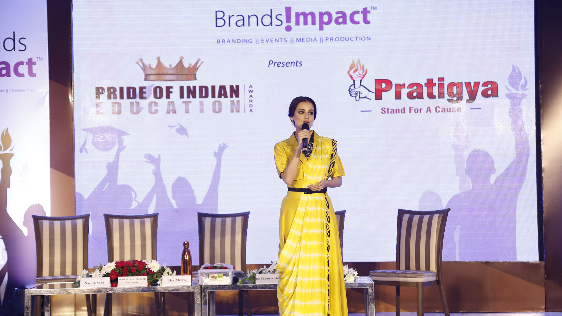 Brands Impact, Pride of Indian Education Awards, PIE, Award, Opening, Da mirza, Pratigya, Pratigya Stand For A Cause Education Awards 2024